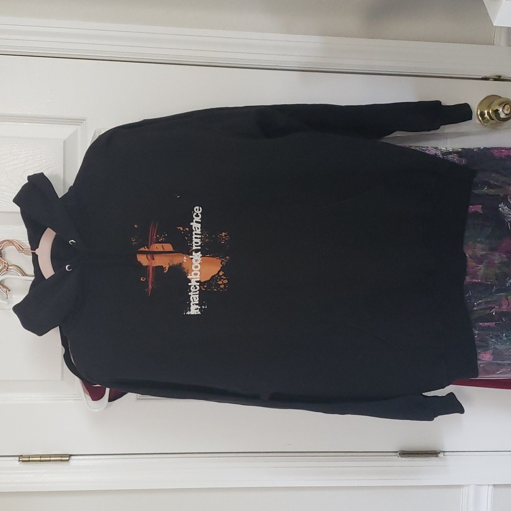 Matchbook Romance band size Large jerzees brand black hoodie